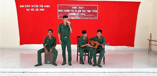 Huyện Tân Hưng, tỉnh Long An: Sáng tạo trong thực hiện Ngày chính trị và văn hóa tinh thần