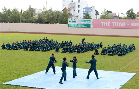 TX.Dĩ An, Bình Dương: Hơn 500 vận động viên tham gia hội thao quân sự - quốc phòng