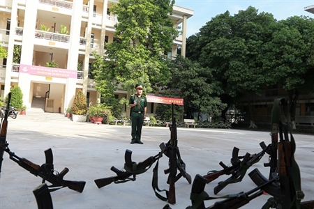 Lữ đoàn Thông tin 23 khai mạc Hội thi “Cán bộ huấn luyện Điều lệnh giỏi” năm 2019