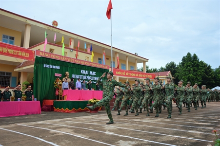 Bộ CHQS tỉnh Bình Phước khai mạc Hội thao TDTT Quốc phòng năm 2019