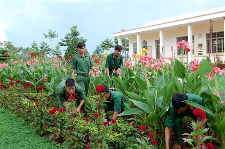 Xây dựng môi trường văn hóa ở Tiểu đoàn 208, Bộ CHQS tỉnh Bình Phước