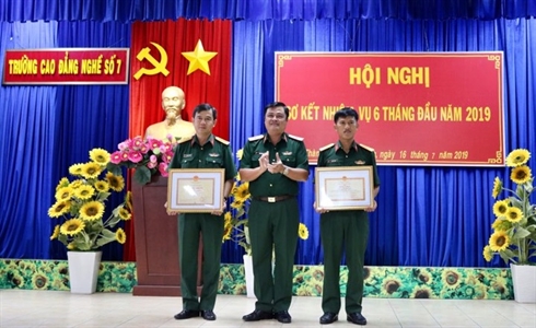 Trường Cao đẳng nghề số 7: Sơ kết thực hiện nhiệm vụ 6 tháng đầu năm 2019