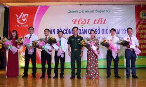 Tổng công ty 28: Hội thi cán bộ Công đoàn giỏi năm 2019