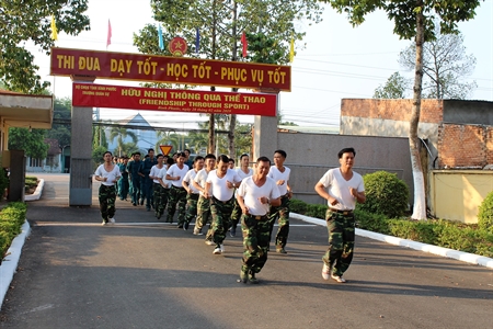 Trường quân sự tỉnh Bình Phước: Nhiều biện pháp nâng cao chất lượng giáo dục- đào tạo