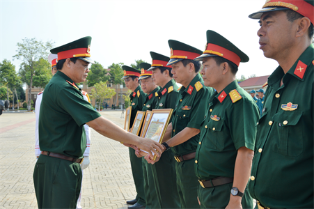 Bộ CHQS tỉnh BR-VT hội nghị quân chính 9 tháng năm 2019