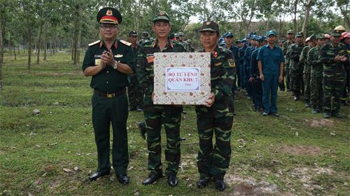 Tỉnh Tây Ninh diễn tập phòng, chống cháy nổ Kho vũ khí đạn