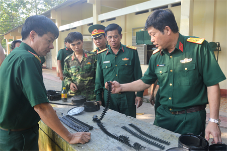 Cục Quân khí, Tổng Cục Kỹ thuật kiểm tra tại Sư đoàn 5