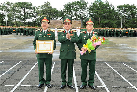 Học viện Lục quân – Đẩy mạnh Phong trào TĐQT hoàn thành thắng lợi nhiệm vụ được giao
