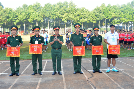 Khối các Sư đoàn, Lữ đoàn binh chủng thi đấu thể thao