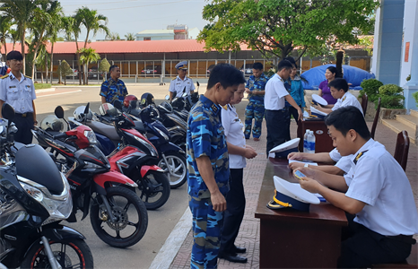 Hải đoàn 129, Quân cảng Sài Gòn kiểm tra an toàn kỹ thuật phương tiện giao thông cá nhân