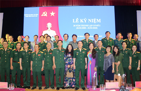 Trường Đại học Văn hóa Nghệ thuật Quân đội Cơ sở 2 - 20 năm xây dựng và phát triển