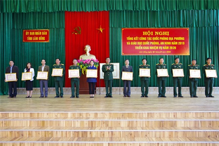 Tỉnh Lâm Đồng tổng kết công tác quân sự, QPĐP năm 2019, triển khai nhiệm vụ năm 2020