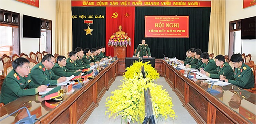 Học viện Lục quân tổng kết hoạt động đấu tranh trên không gian mạng