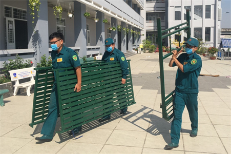 LLVT Quận 7 phối hợp sẵn sàng ứng phó dịch bệnh viêm đường hô hấp cấp Covid - 19