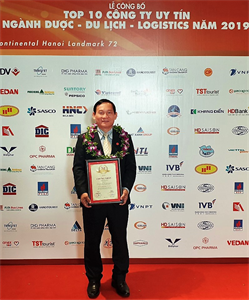 Tổng công ty Thái Sơn nằm trong top 500 doanh nghiệp lớn nhất Việt Nam năm 2019