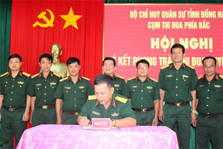 Phấn đấu hoàn thành tốt các chỉ tiêu thi đua