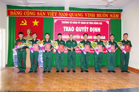 Đảng ủy quân sự tỉnh Đồng Nai chuẩn bị tốt cho Đại hội Đảng các cấp