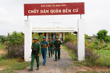 Hiệu quả từ mô hình chốt dân quân biên giới