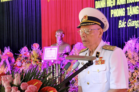 Anh hùng LLVTND Mai Xuân Vĩnh - Vị tướng biển đảo, người con ưu tú của quê hương Quảng Bình