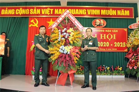 Đại hội Đảng bộ Phòng Hậu cần, Đảng ủy Quân sự tỉnh Đồng Nai nhiệm kỳ 2020 - 2025