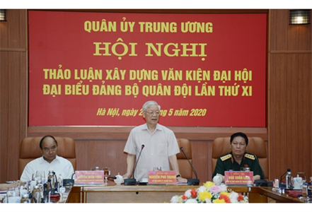 Quân ủy Trung ương cho ý kiến về dự thảo Văn kiện Đại hội đại biểu Đảng bộ Quân đội lần thứ XI.