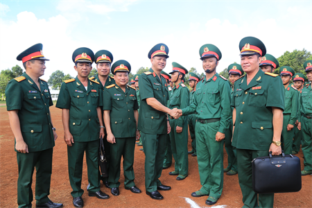 Trung đoàn 88, Sư đoàn 302 tổ chức Lễ tuyên thệ chiến sĩ mới 2020