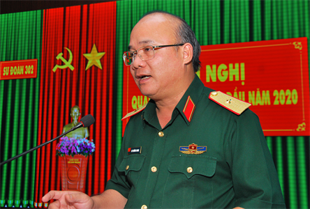 Sư đoàn 302 Hội nghị quân chính 6 tháng đầu năm 2020