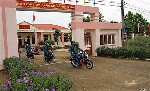 Xã Hiếu Liêm, huyện Bắc Tân Uyên (Bình Dương): Hoàn thành tốt các chỉ tiêu nhiệm vụ quân sự - quốc phòng