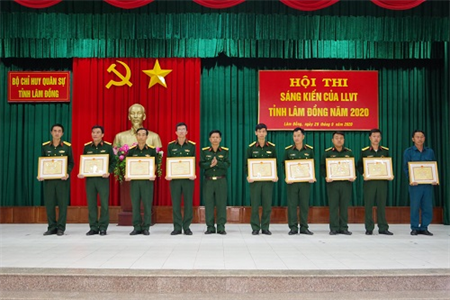 LLVT tỉnh Lâm Đồng thi sáng kiến kỹ thuật năm 2020