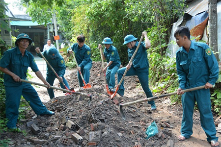 Thêm gắn kết tình quân dân