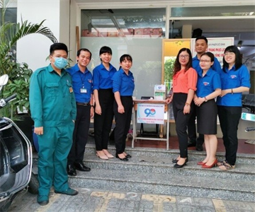 Chi đoàn dân quân phường Cô Giang, Quận 1 ra mắt công trình thanh niên