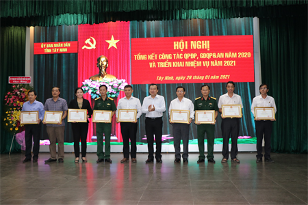Tây Ninh tổng kết công tác Quốc phòng địa phương năm 2020, triển khai nhiệm vụ năm 2021