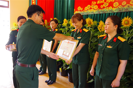 Hội Phụ nữ khối cơ quan Sư đoàn 5 triển khai phương hướng nhiệm vụ năm 2021