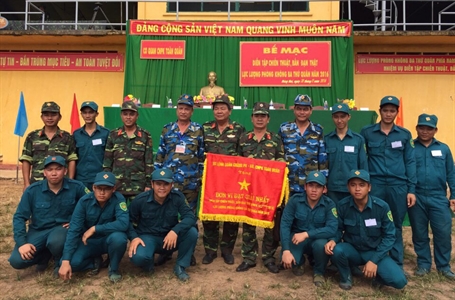 Ban CHQS quận 12 (Bộ Tư lệnh thành phố Hồ Chí Minh)
Đạt giải nhất trong diễn tập lực lượng phòng không 3 thứ quân