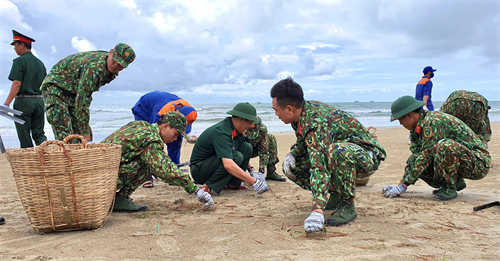 LLVT tỉnh Bà Rịa - Vũng Tàu chung tay bảo vệ môi trường