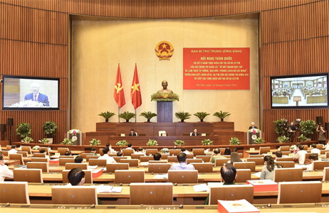 Tổng Bí thư Nguyễn Phú Trọng: “Chỉ báo cáo thành tích thì không tiến bộ được”