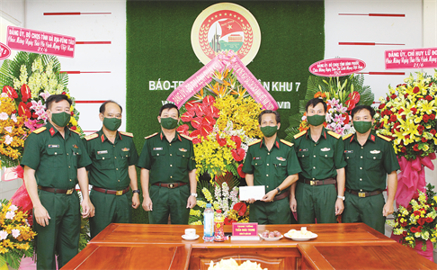 Thư chúc mừng của Chính ủy Quân khu 7 nhân kỷ niệm 96 năm Ngày Báo chí Cách mạng Việt Nam