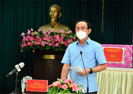 Bí thư Thành ủy TPHCM Nguyễn Văn Nên: Vừa đảm bảo chống dịch, vừa đảm bảo “sức khỏe” nền kinh tế