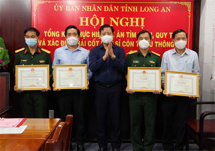 Tỉnh Long An tổng kết thực hiện Đề án 1237