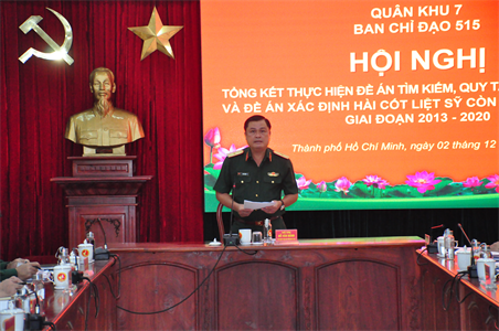 Quân khu 7 tổng kết thực hiện Đề án 1237 và Đề án 150 giai đoạn 2013-2020