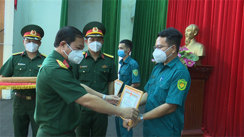 Ban CHQS thành phố Thuận An hội nghị quân chính năm 2021