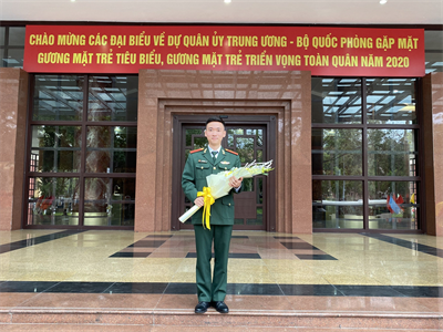 Trần Mạnh Hải – Gương điển hình tiên tiến ở Trường Sĩ quan Kỹ thuật Quân sự