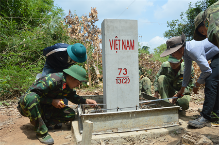 Tỉnh Long An đẩy mạnh tuyên truyền phân giới, cắm mốc
