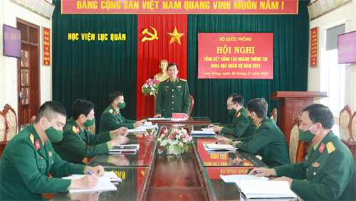 Học viện Lục quân: Ngành thông tin khoa học quân sự hoàn thành xuất sắc nhiệm vụ