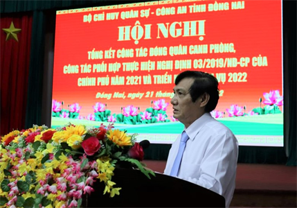 Tỉnh Đồng Nai thực hiện tốt đóng quân canh phòng và đảm bảo an ninh chính trị, trật tự an toàn xã hội