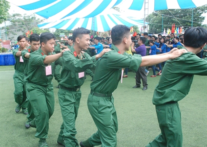 Quận Thủ Đức tổ chức Hội trại tòng quân "Chúng tôi là chiến sĩ"