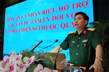 Trường Quân sự bồi dưỡng nâng cao công tác quản lý, nắm tình hình tư tưởng