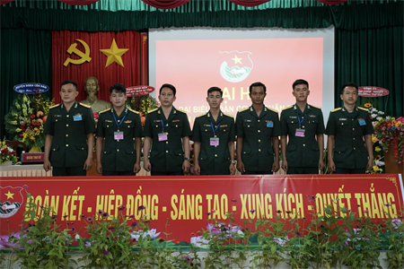 Đại hội Đoàn cơ sở Quân sự huyện Côn Đảo nhiệm kỳ 2022 - 2027