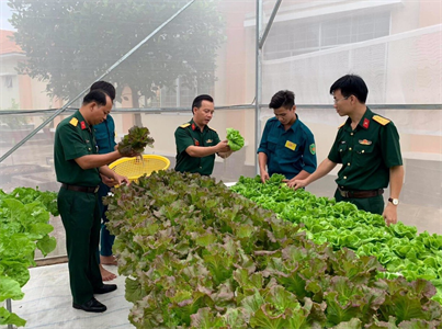 Đảng ủy Quân sự huyện Bến Lức tổng kết 10 năm lãnh đạo công tác hậu cần, tài chính Quân đội