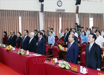 Chủ tịch nước Nguyễn Xuân Phúc dự Lễ kỷ niệm 110 năm Ngày sinh Chủ tịch Hội đồng Bộ trưởng Phạm Hùng